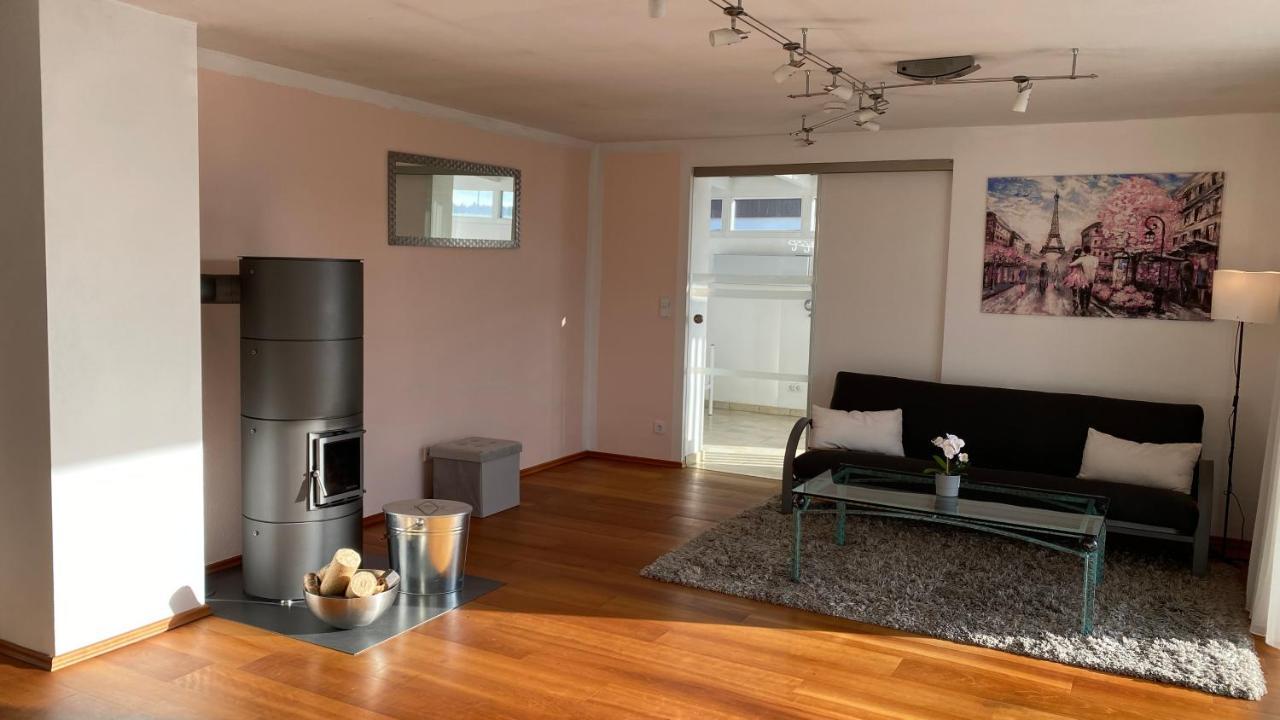 Fewo Luxus Wohnung Im Eigenen Ferienhaus, 120 Qm, Naehe Regensburg Mit Balkon, Terrasse & Garten, Gute Zuganbindung Laber 外观 照片