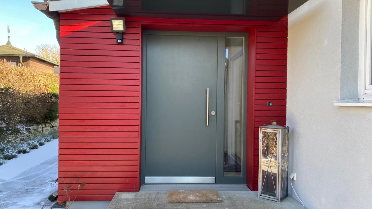 Fewo Luxus Wohnung Im Eigenen Ferienhaus, 120 Qm, Naehe Regensburg Mit Balkon, Terrasse & Garten, Gute Zuganbindung Laber 外观 照片