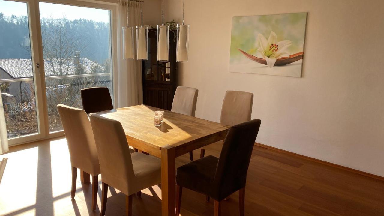 Fewo Luxus Wohnung Im Eigenen Ferienhaus, 120 Qm, Naehe Regensburg Mit Balkon, Terrasse & Garten, Gute Zuganbindung Laber 外观 照片