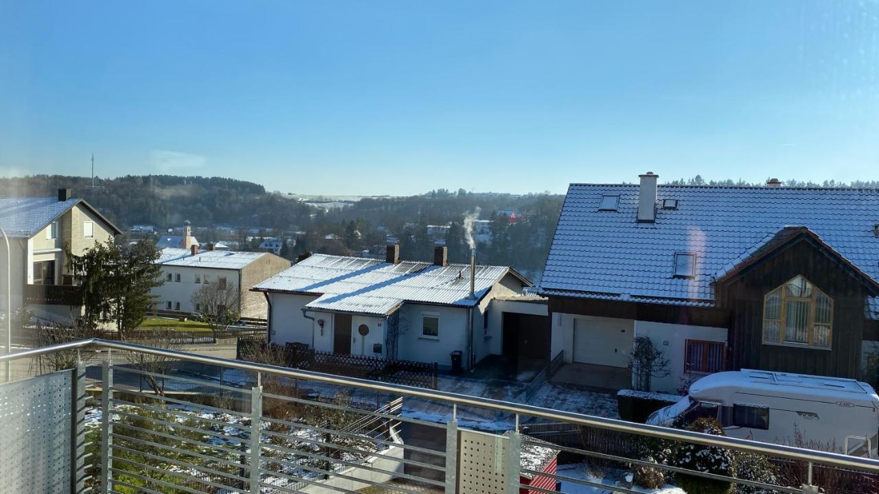Fewo Luxus Wohnung Im Eigenen Ferienhaus, 120 Qm, Naehe Regensburg Mit Balkon, Terrasse & Garten, Gute Zuganbindung Laber 外观 照片
